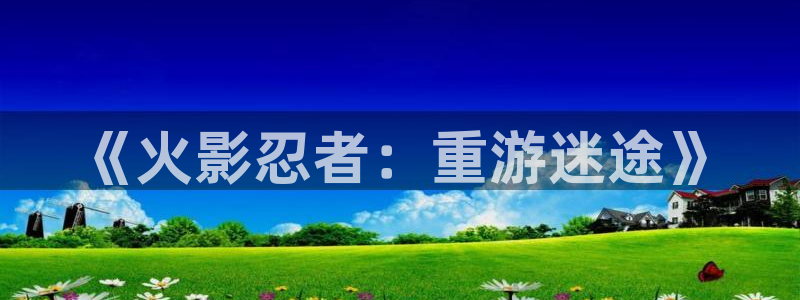 虫虫漫画网在线阅读：《火影忍者：重游迷途》